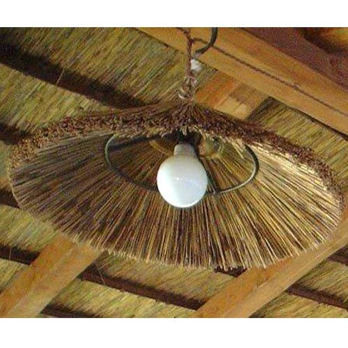 Lámpara de techo - caña natural