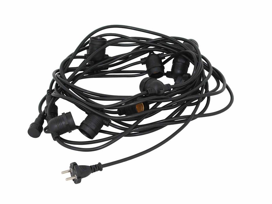 Føro Outdoor string lights 10 meter - 20 fittings (cable without bulbs)