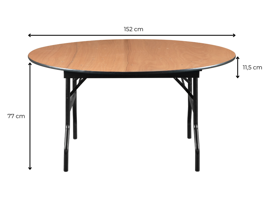Mobeno buffet table PRO - round Ø 152 cm - type Siena