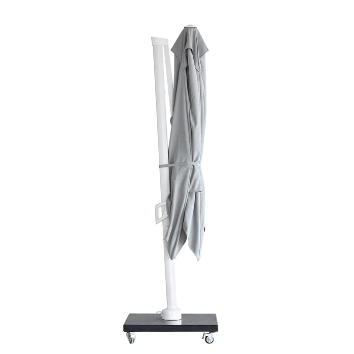 Inowa Parasol Comfort - Cantilever con marco blanco - 3m