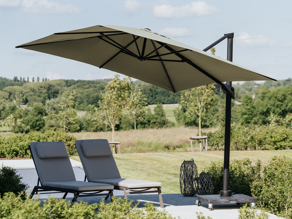 Inowa Parasol Comfort - Cantilever with lava frame - 3m