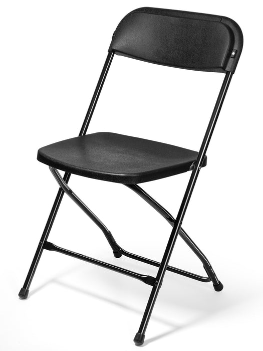 Mobeno set with 60 folding chairs with trolley - type Palermo - Black