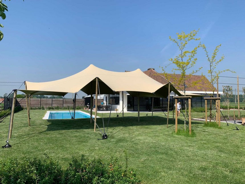 Bonga stretch tent Triflexx doublecoated (560 g/m²) set