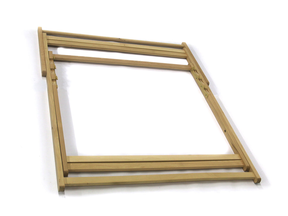 Wooden frame for duo deck chair